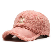 Casquette Baseball R Fourrure - Rose / Unique
