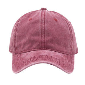 Casquette Baseball Simple - Rouge / Unique