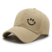 Casquette Baseball Sourire - Beige / Unique