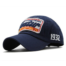 Casquette Brodée - Bleu marine / Unique
