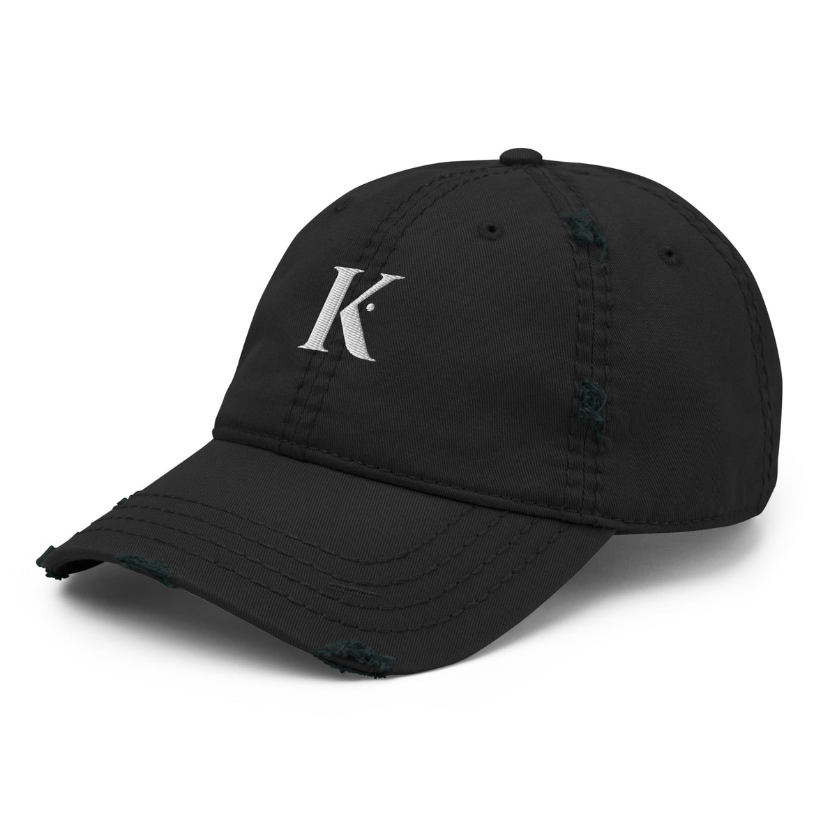 Casquette Brodée Homme K - Noir / Unique