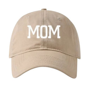 Casquette Brodée Mom - Beige / Unique