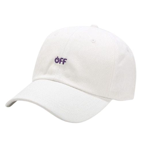 Casquette Brodée Off - Blanc / Unique