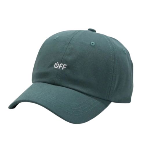 Casquette Brodée Off - Vert / Unique