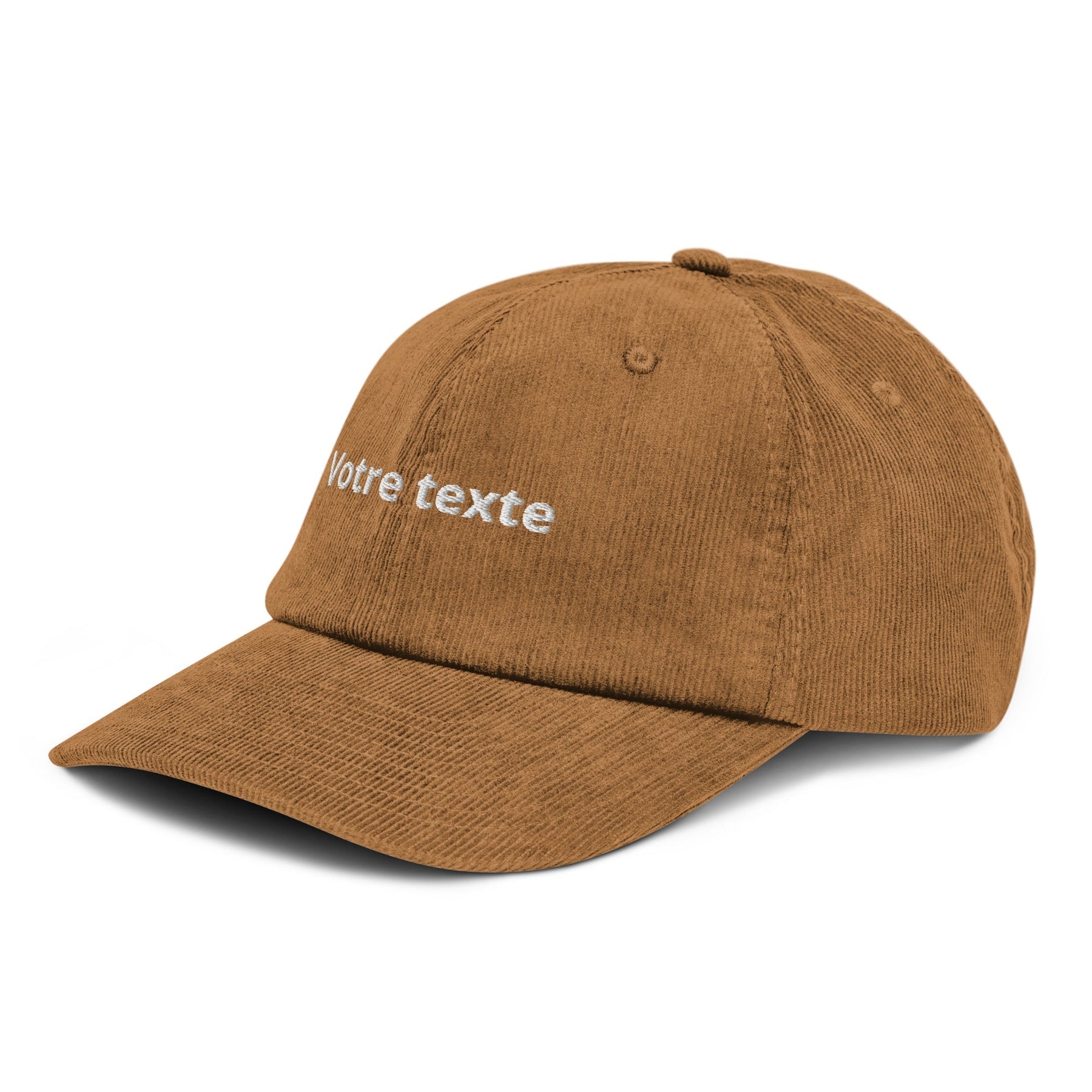 Casquette Brodée Personnalisée à L’unité - Brun / Unique