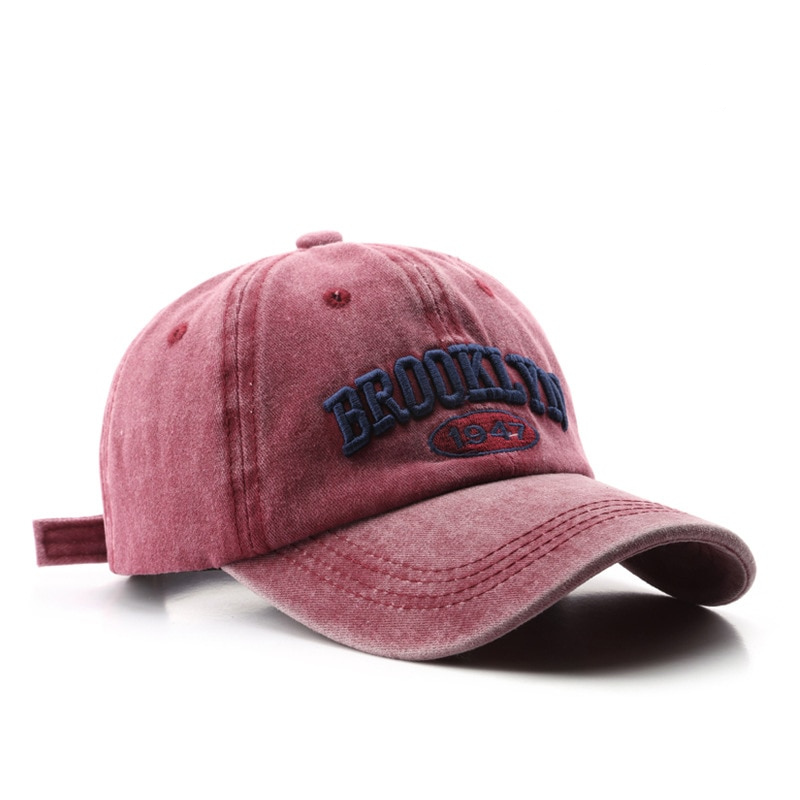 Casquette Brooklyn Rouge / Unique - Kaskette®