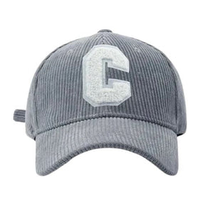 Casquette C Velours - Gris / Unique