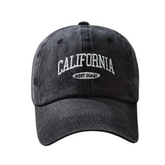 Casquette California Vintage Noir / Unique - Kaskette®