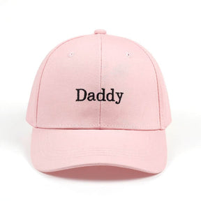Casquette Daddy Brodée - Rose / Unique