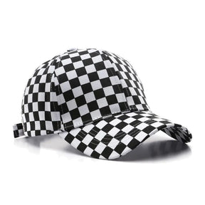 Casquette Damier - Noir / Unique