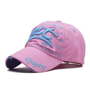 Casquette De Baseball Gaphy - Rose / Unique