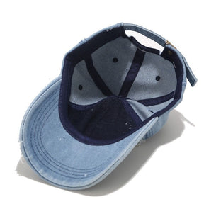 Casquette Denim Usée