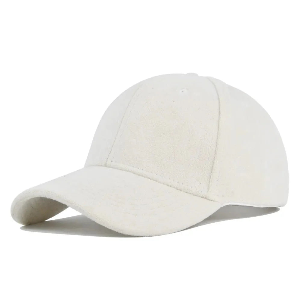 Casquette Effet Daim Blanc / Unique - Kaskette®