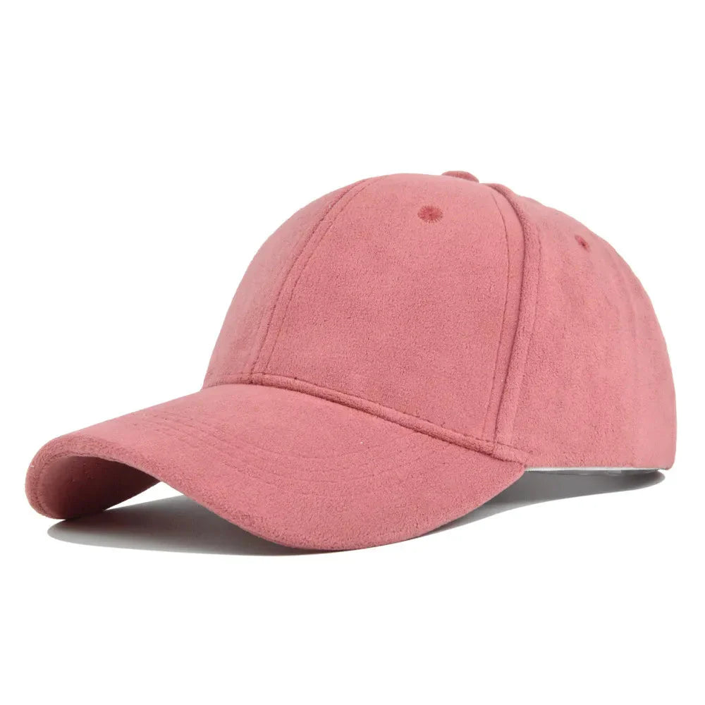 Casquette Effet Daim Rose / Unique - Kaskette®