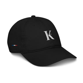 Casquette en Coton Bio Brodée K - Noir / Unique