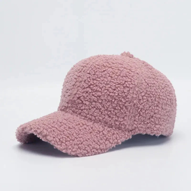 Casquette en laine simple Rose / Unique - Kaskette®