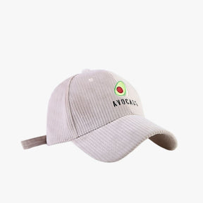 Casquette En Velours Avocat