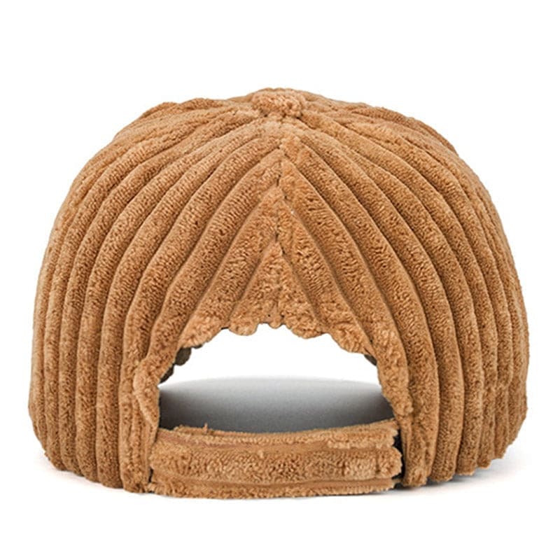 Casquette En Velours Femme