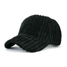 Casquette En Velours Femme - Noir / Unique