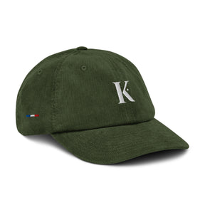 Casquette en Velours K - Vert / Unique