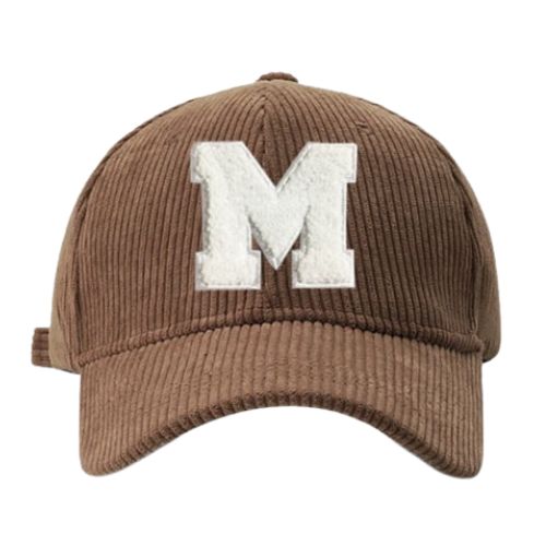 Casquette En Velours M - Marron / Unique