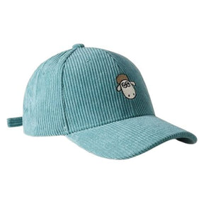 Casquette En Velours Mouton