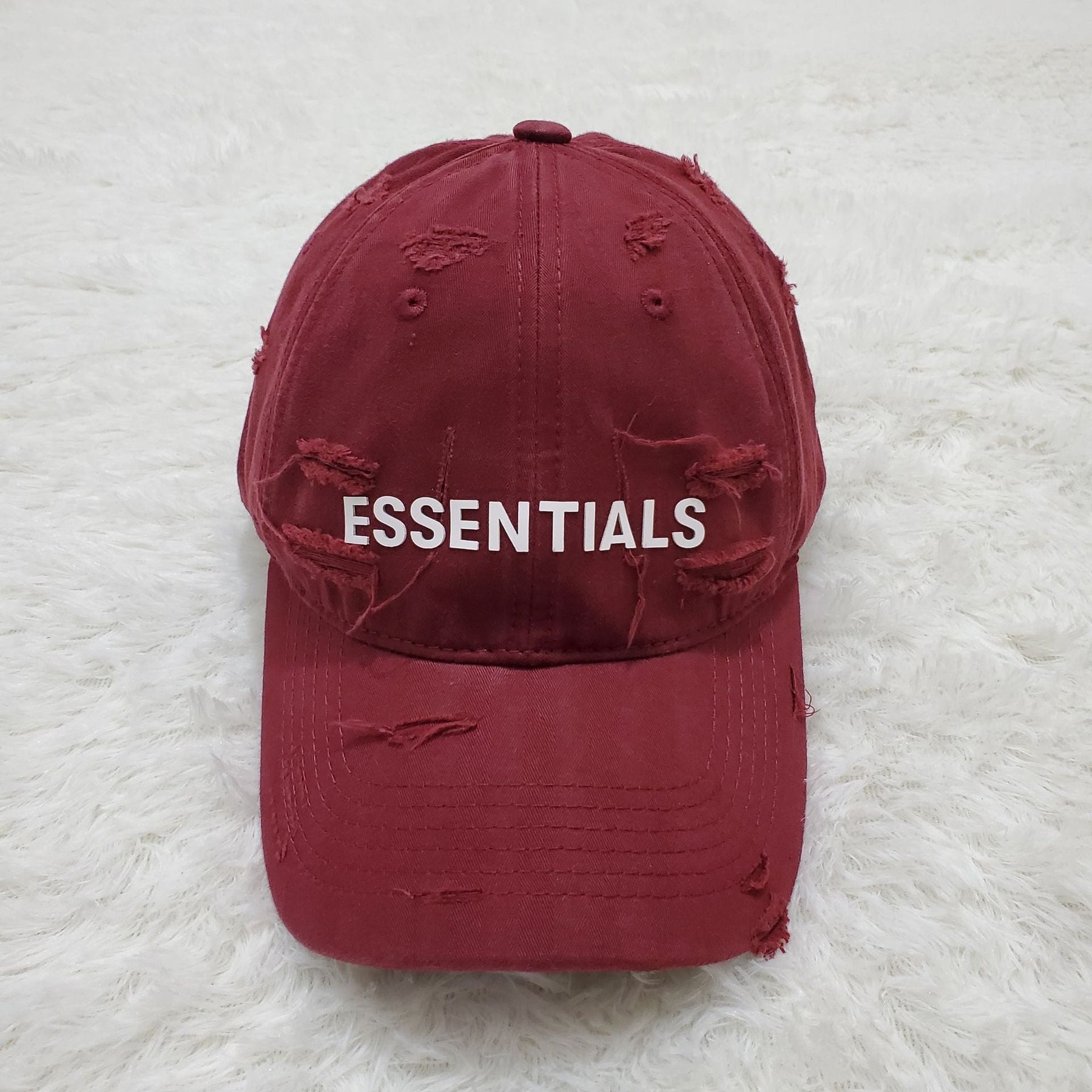 Casquette Essentials Rouge