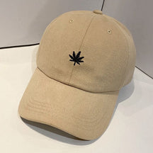 Casquette Feuille - Marron / Unique