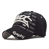 Casquette Gaphy Brodée - Noir / Unique