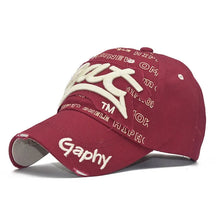 Casquette Gaphy Graffiti - Rouge / Unique