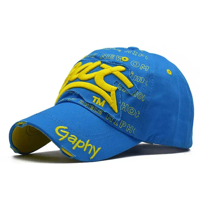 Casquette Graffiti - Bleu / Unique
