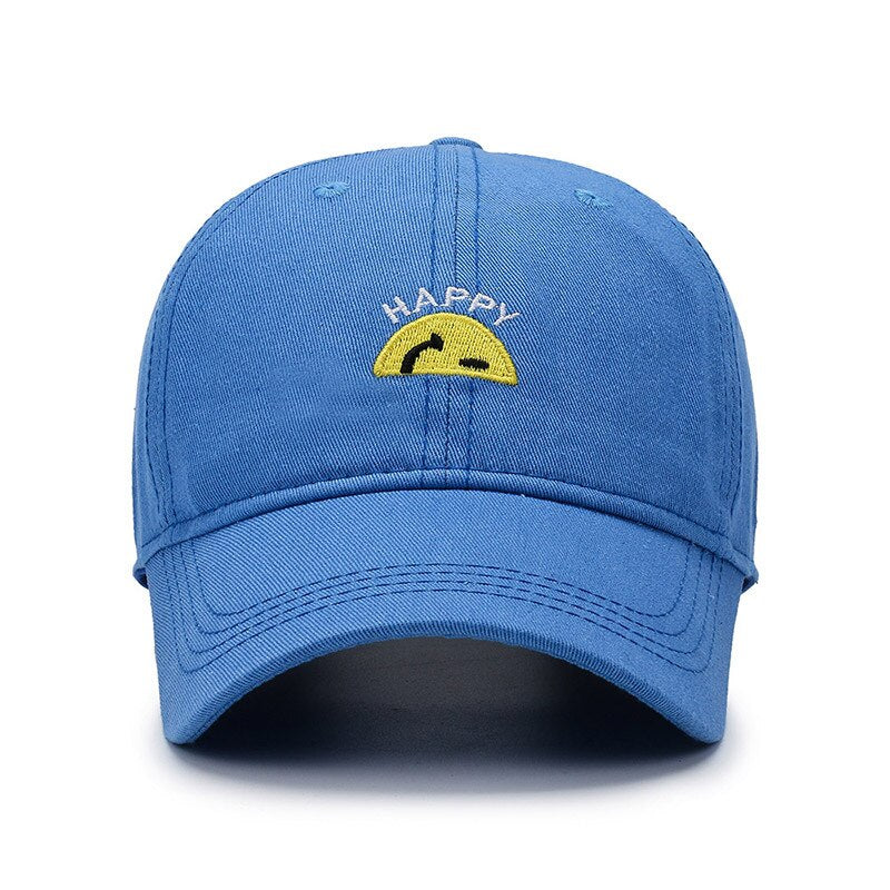 Casquette Happy Broderie