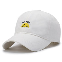 Casquette Happy Broderie - Blanc / Unique