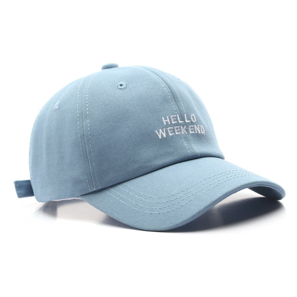Casquette Hello Week-end - Bleu / Unique
