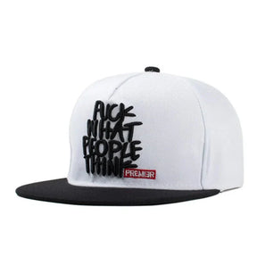 Casquette Hip Hop FWPT - Blanc / Unique