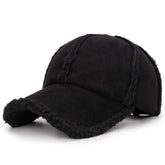 Casquette Hiver Homme - Noir / Unique