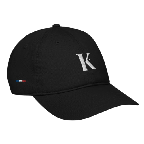 Casquette Homme en Coton Brodée K