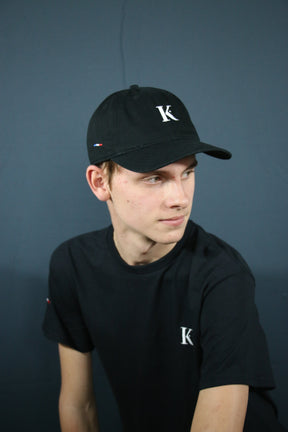 Casquette Homme en Coton Brodée K