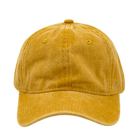 Casquette Homme Simple - Jaune / Unique