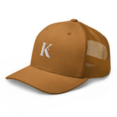 Casquette Homme Trucker K - Marron vif