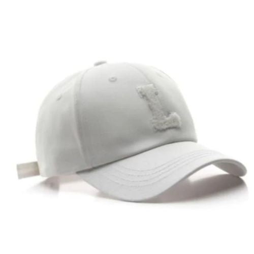 Casquette L Brodée - Blanc / Unique
