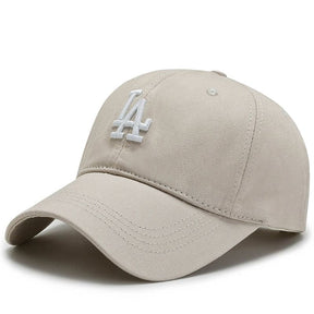 Casquette LA Brodée - Beige / Unique