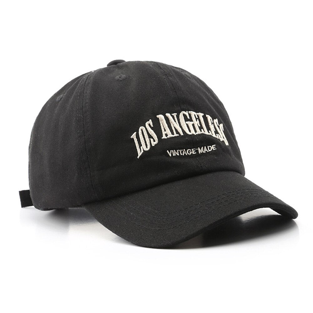 Casquette Los Angeless Vintage Noir / Unique - Kaskette®