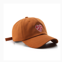 Casquette Love Brodée - Marron / Unique