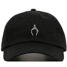Casquette Middle Finger - Noir / Unique