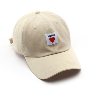 Casquette Missing love Brodée