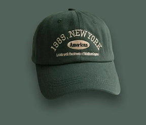 Casquette New York Vintage Vert - Kaskette®