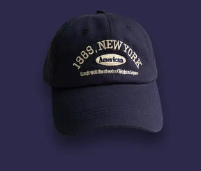 Casquette New York Vintage Bleue - Kaskette®