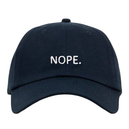 Casquette Nope Brodée