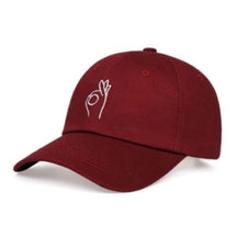 Casquette Ok Brodée - Rouge / Unique
